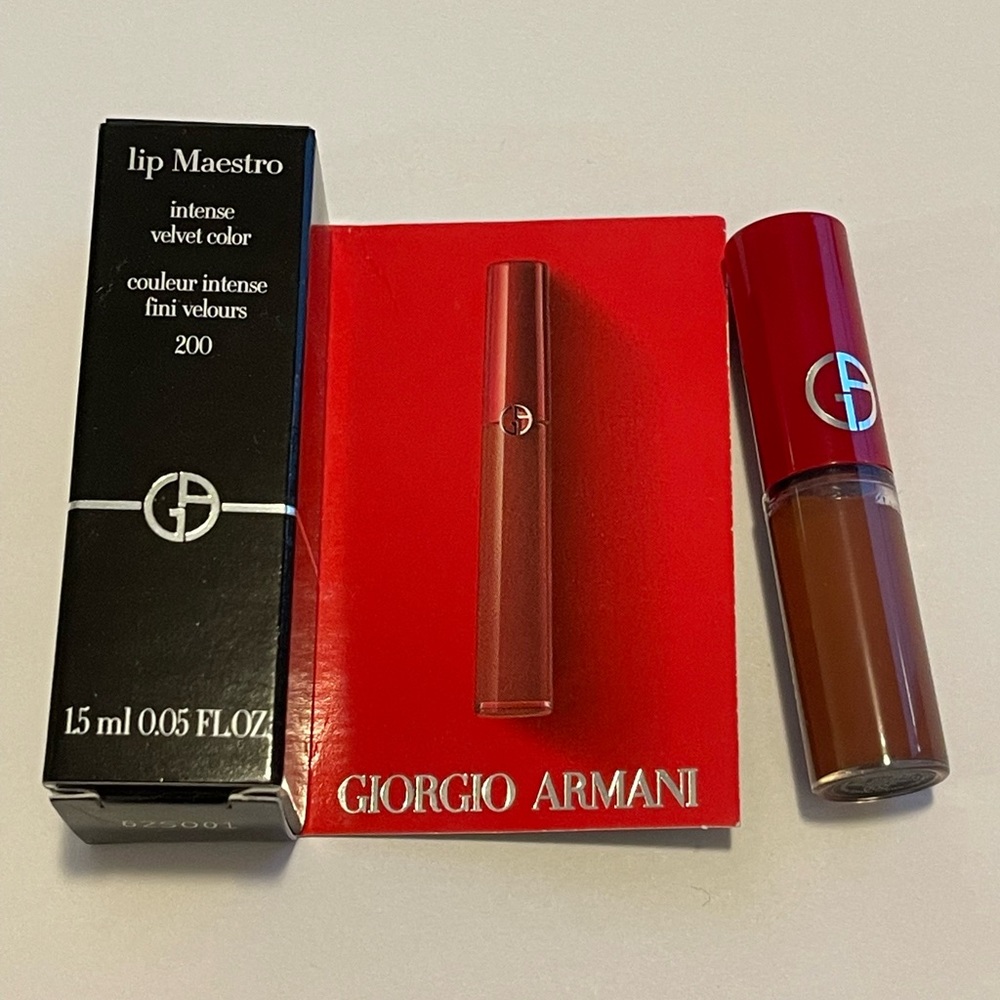Giorgio Armani Lip Maestro liquid lipstick *200 Terra